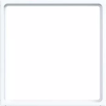 Hager WAF7074WG Intermediate Ring for Central Plate 51x51mm Polar White