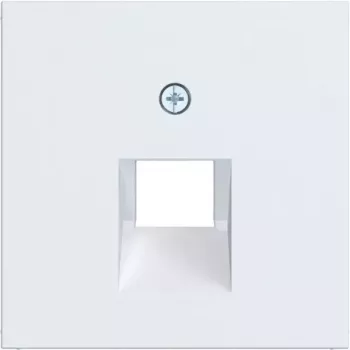 Hager central plate AX/CX light white WAF1107WM
