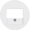 HAGER Central Plate with TAE Cut-out R.Classic Pure White Gloss (WLF4000WG)