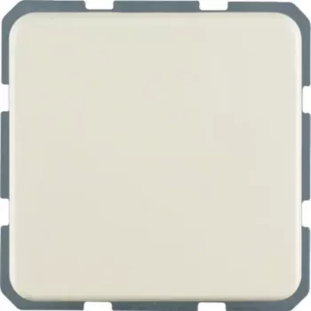 Hager WWS1111WP SCHUKO Socket with Hinged Cover, Flush-Mounted, IP44, White