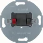 Hager WDF4800AT1 Speaker Connection Module, Anthracite Matt, Module Insert