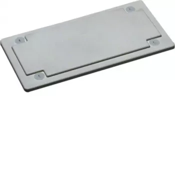 HAGER FZ404 Cable Entry Plate Plastic Light Grey (RAL 7035) for Distribution Boards