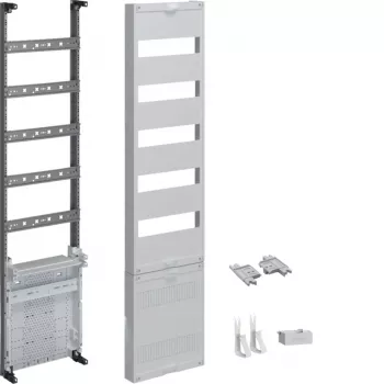 Hager universZ ZU37V5RKAPZ2 Meter Cabinet 1-Field 5-Row 1050mm with APZ at Bottom