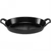 Staub Oval Cast Iron Pot 28 cm Black