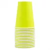 PROnappe 15 Paper Cups 200 ml, Kiwi Green (89113I)