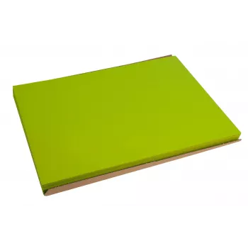 PROnappe Disposable Placemat 400 x 300 mm Kiwi Green Embossed Lightly Satinated Paper