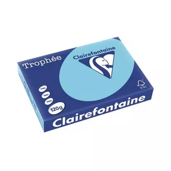 Clairefontaine Trophee Pastel A4 copy paper 120g 250 sheets blue FSC-certified