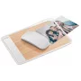 CEP Office Solution Mouse Pad, White/Beech