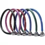 Master Lock 8631 Fixed Combination Steel Cable Lock, 3-Digit