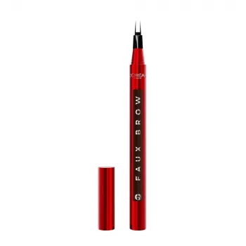 L'OREAL Infaillible Faux Brow Double-Ended Eyebrow Pencil and Tint, Dark Brunette, 1 ml