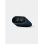 Lexon Ray Clock Digital Alarm Clock with Temperature and Humidity Sensor, Ocean Blue LR155OB3