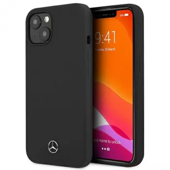 Mercedes-Benz Silicone Line Hard Case for Apple iPhone 13 mini 5.4 inch - Black