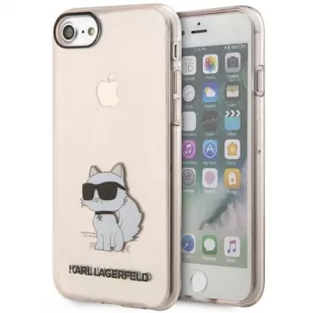 Karl Lagerfeld KLHCI8HNCHTCP Ikonik Choupette Hard Case for iPhone 7/8/SE 2020/SE 2022, Pink