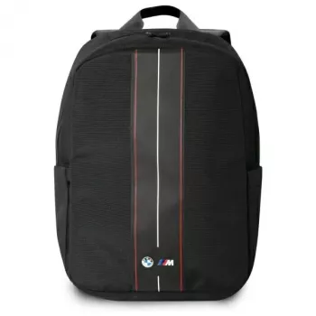 BMW BMBP15COMPVSKR 16 Backpack Black Nylon Red Stripe