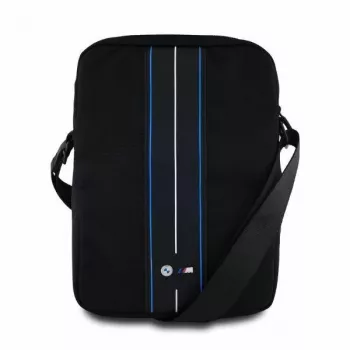 BMW BMTB10COMPVSKL Tablet Bag 10 inch Black Nylon Blue Stripe