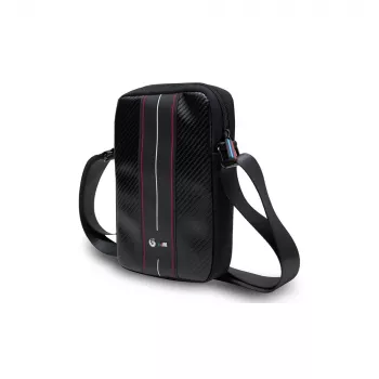 BMW M Collection Carbon Red Stripes Tablet Case for 10-inch Tablets, Black