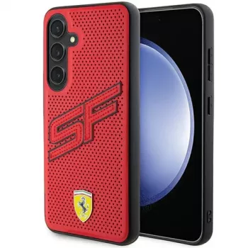 Ferrari FEHCS24SPINR S24 S921 Red Hardcase Big SF Perforated for Samsung Galaxy S24