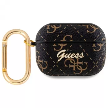 Guess GUAP2PG4GPK AirPods Pro 2 (2022/2023) Cover Black 4G Hook