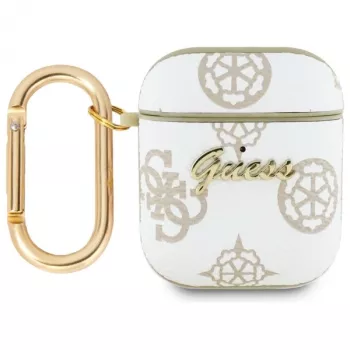 Guess GUA2PG4GPH AirPods 1/2 Cover White 4G Hook