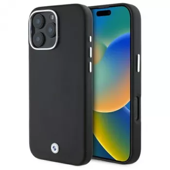 BMW M Collection iPhone 16 Pro Hard Case Full Wrapped Metal MagSafe Black