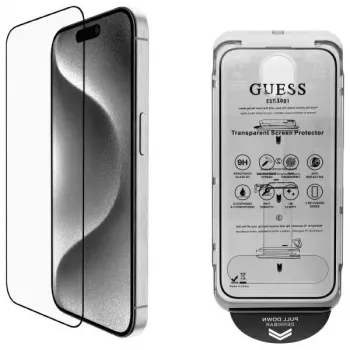 Guess GUTGP16SBOKGCIT iPhone 16 6.1 inch Screen Protector 2.5D Outline - Tempered Glass