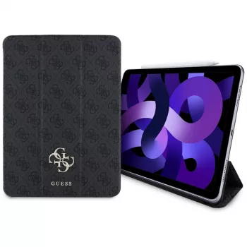 Guess GUFC11RM24PS4SGK iPad Air 11 inch (2024/2025) Magnetic Folio Case - Black Big Logo