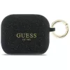Guess Silicone Glitter Ring Case for AirPods Pro 3, Black