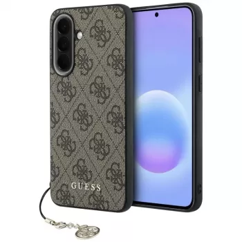 Guess 4G Charm Back Cover for Samsung Galaxy A57 5G - Brown