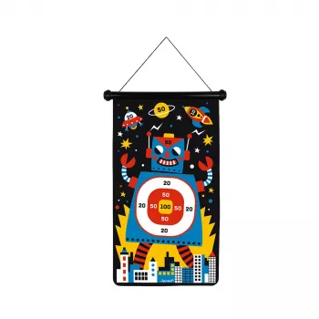 Janod Magnetic Darts Game Robot