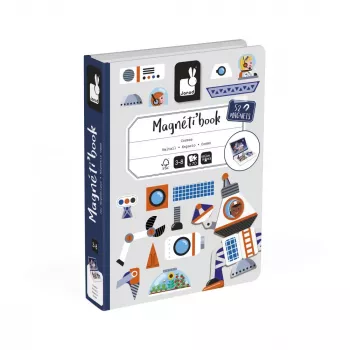 Janod Magnetibook Cosmos Magnetic Learning Game – Space Theme