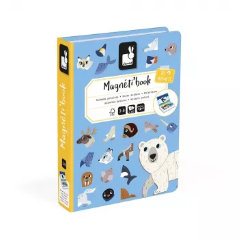 Janod Magnetibook Magnetic Learning Toy “Polar Animals”