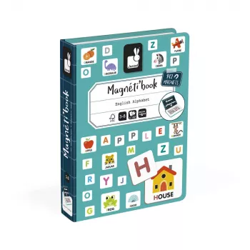 Janod Magnetibook Alphabet Magnetic Learning Game
