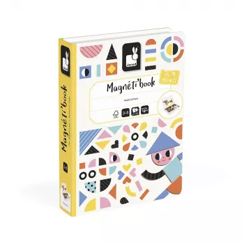 Janod Magnetic Puzzle Shapes Magnetibook 3+ (2026 Edition)