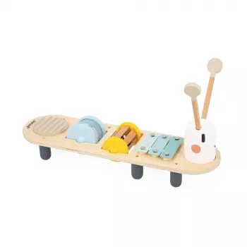 Janod Sweet Cocoon musical worm mini table