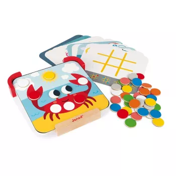 Janod Magnetic Wooden Puzzle - Learning Colours