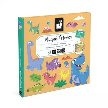 Janod Magneti'stories Dinosaurs Magnetic Story Box