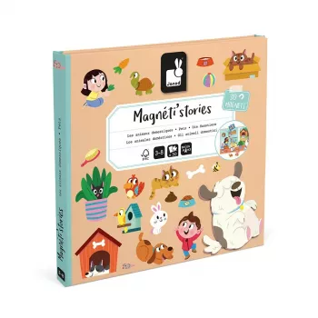 Janod Magneti'stories Pets Magnetic Story Box