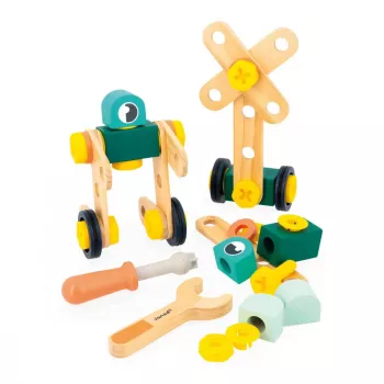 Janod Brico'kids 50-Piece Construction Set for Ages 3+
