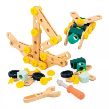 Janod Brico'kids 100-Piece Construction Set from 3 Years