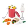 Janod Wooden Soup Cooking Set with Mixer and Accessories 3+