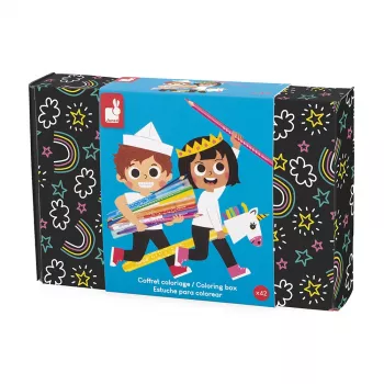 Janod Art Box 42-Piece Art Set for Children from 3 Years