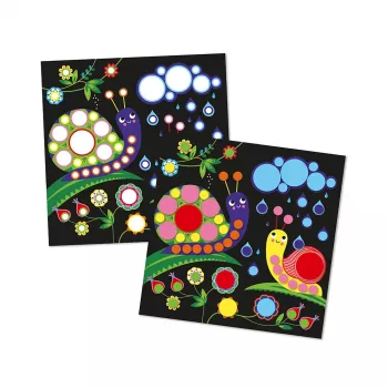 Janod My Arts & Crafts Round Stickers Creative Multicolour Kit