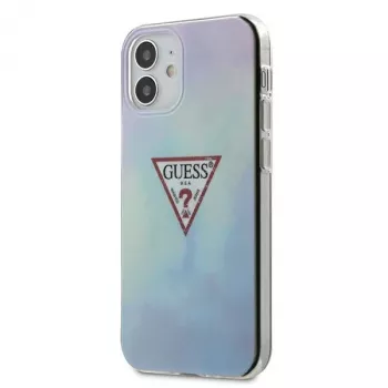 Guess GUHCP12SPCUMCGC02 iPhone 12 mini 5.4 inch Blue Hard Case Tie & Die Collection