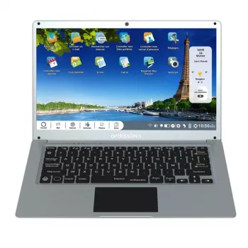Ordissimo Eve 4 14 N5100/8GB/256GB SSD/1x USB 3.2/1x USB 2.0 without Operating System - 256 GB - 8 GB