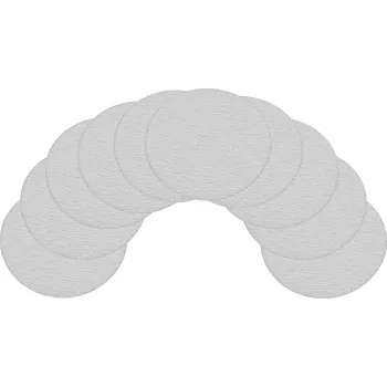 HAZET 9033-5-04/10 Replacement Sanding Pads, Grit 320, 76.2 mm, 10 Pieces