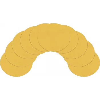 HAZET 9033-5-05/10 Replacement Sanding Discs, Grit 400, 76.2 mm, 10 Pieces