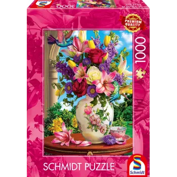 SCHMIDT SPIELE Flower Bouquet (1000 Pieces) Puzzle