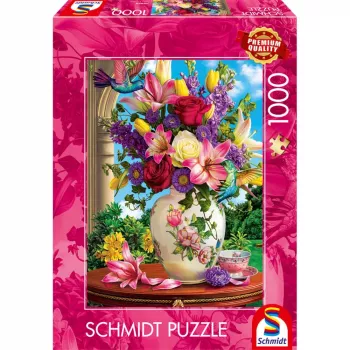 SCHMIDT SPIELE Flower Bouquet (1000 Pieces) Puzzle