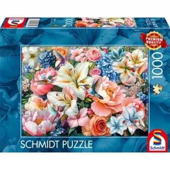Schmidt Spiele Flowers in Pastel (1000 Pieces) Puzzle