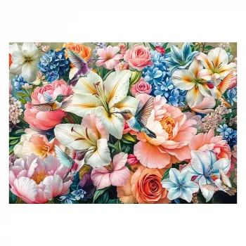 Schmidt Spiele Flowers in Pastel (1000 Pieces) Puzzle